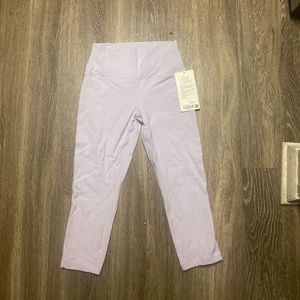 Cropped, Purple Lululemon Leggings- SIZE 8